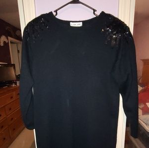 1980s vintage Plain Jane sweater dress M